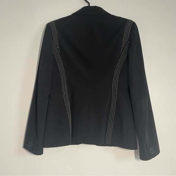 Andy Thê-Anh Canadian Designer Black Blazer Size 6 - Picture 2 of 10